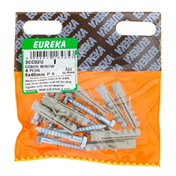 3CC02 - Coach Screw & Plug
